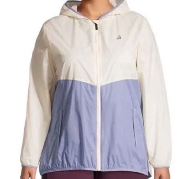 Ripzone Jackets & Blazers - Ripzone Packable Windbreaker Jacket Hooded Lightweight Purple 1X P2P: 23”